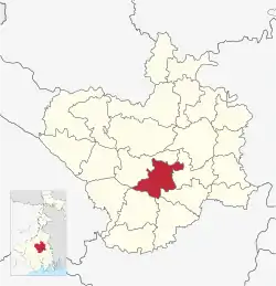 Location in West Bengal