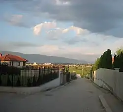 Neighborhood in Bardovci, North Macedonia, 2012