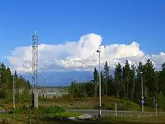 Bardufoss Airport, runway and approach lights