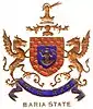 Coat of arms of Princely state of Baria