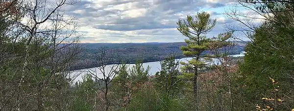 View of the Barkhamsted Reservoir