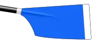 Image showing the rowing club's blade colours