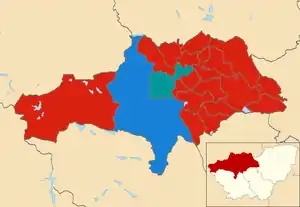 2014 results map