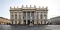 Palazzo Madama at the center of the square