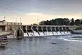 The Sartigan dam at Saint-Georges.