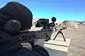 Shooting a Barrett MRAD chambered for .308 Winchester with suppressor