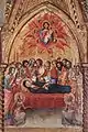 Detail from the triptych The Coronation of the Virgin (1388), tempera on panel, Museo Civico e Diocesano d'Arte Sacra, Montalcino