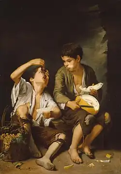 Boys Eating Grapes and Melon, c. 1645–46, Alte Pinakothek, Munich