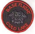 Base Flight Cold Lake badge 1990