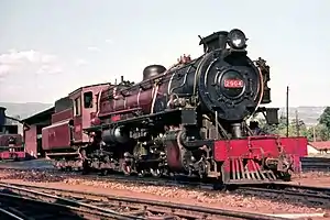 No. 2904 at Moshi depot, Tanzania, in 1968