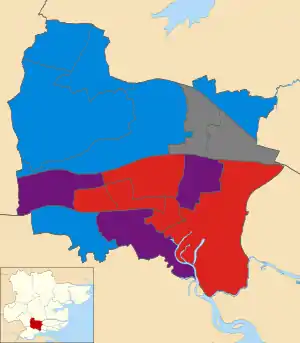 2016 results map