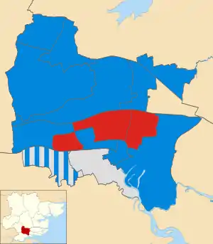 2021 results map