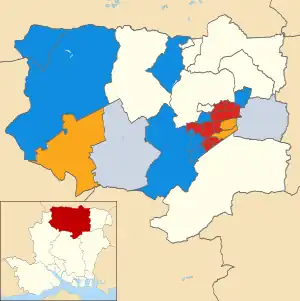 2014 results map