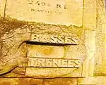 "Basses Pyrénées" mention on Basque Memorial