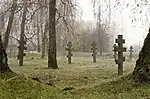 Cemetery for WWI soldiers