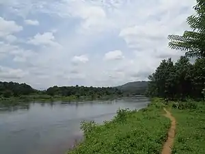 Bavali river at Palappuzha