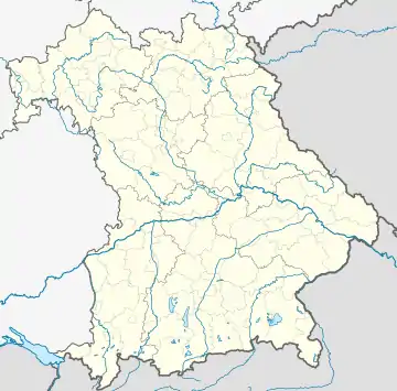 Burghausen  is located in Bavaria