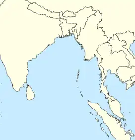 Diglipur is located in Bay of Bengal