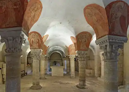 Notre Dame de Bayeux crypt