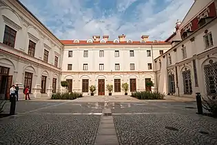 Courtyard of the Dominican Abbey