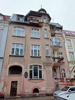 Tenement at 3 August Cieszkowski Street where Ludwik and Maria lived from 1924 to 1934.