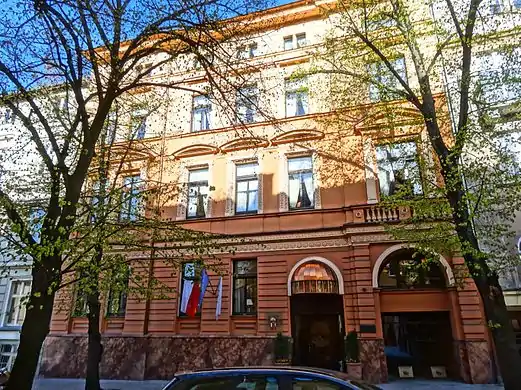 Hotel "Bohema" from Konarskiego Street