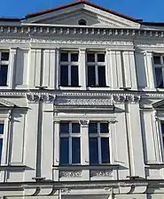 Detail of the façade