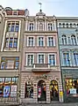 View of the facade from the square