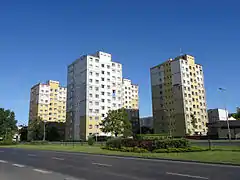 Towers at Ludwika Solskiego street