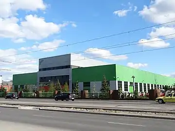 Latest production plant, view from Fordońska Street