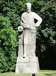 Monument to Henryk Sienkiewicz, Bydgoszcz (1968)