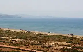 The beach of Özdere