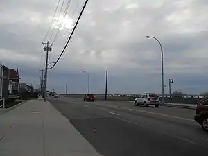 Beach Channel Drive west of Beach 116th Street in Rockaway Park