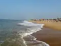 Candolim beach in Goa