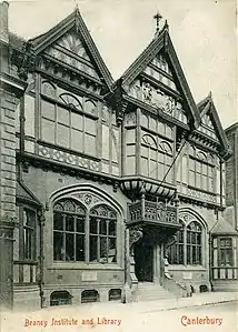 Beaney Institute, 1899–1914
