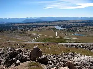 Switchbacks on Beartooth Highway