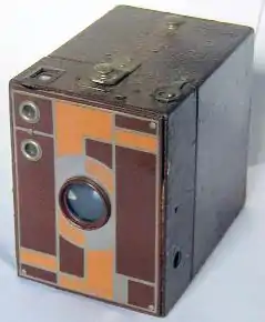"Beau Brownie" camera, design by Walter Dorwin Teague for Eastman Kodak (1930)