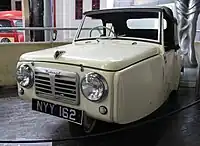Another view showing front grill and headlight details