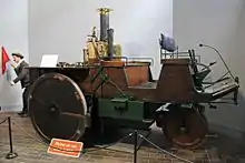 Grenville steam carriage at the National Motor Museum