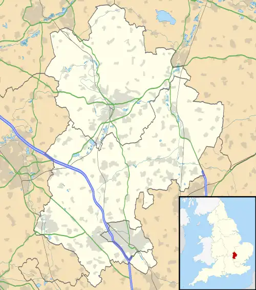Clophill is located in Bedfordshire