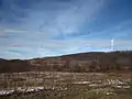 Wind turbines that are part of the Beech Ridge Wind Farm located on Beech Ridge, in Greenbrier County, West Virginia.