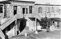 Ottoman Saray building used by Yiftach Brigade as company barracks, 1948