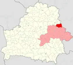 Location of Horki District