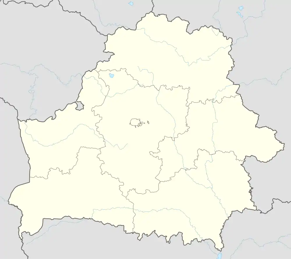 Slutsk is located in Belarus