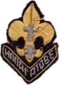 Old Belarusian Scout badge, which existed from 1945 to 1951 in Germany