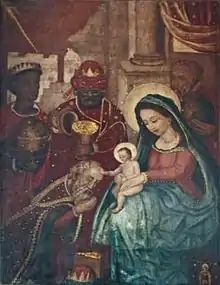 Attributed to Belchior Paulo: Adoration of the Magi, Church of the Magi in Serra, Espírito Santo.