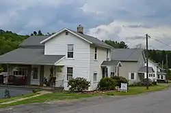 Residential neighborhood on Belgiumtown Road, just south of Brookville