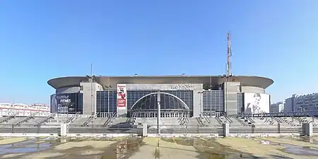 Štark Arena by Vlada Slavica in Belgrade, 2004