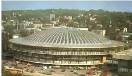 Belgrade Fair – Hall 1, Europe's largest dome and the world's largest dome between 1957 and 1965