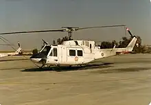 CH-135 Twin Huey 135102 serving with the Multinational Force and Observers Sinai, Egypt, 1989.